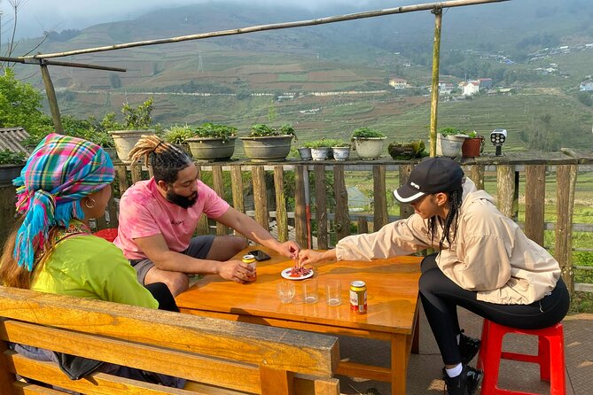 2-Day Trekking Adventure of Sapa from Hanoi with Night Bus - Lunch and the final approach to Ta Van