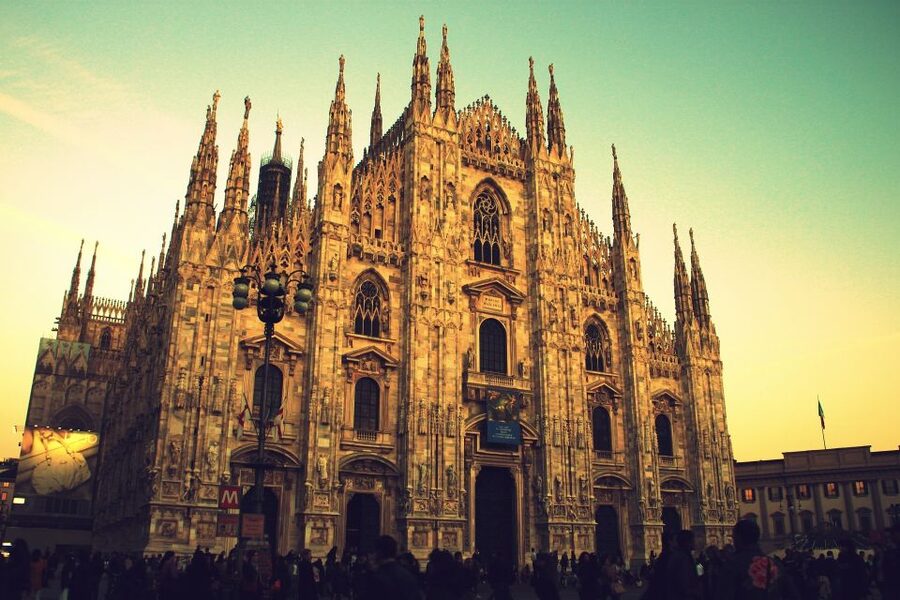 2-Hour Milan by Night Walking Tour - Starting beneath Leonardo’s statue at La Scala