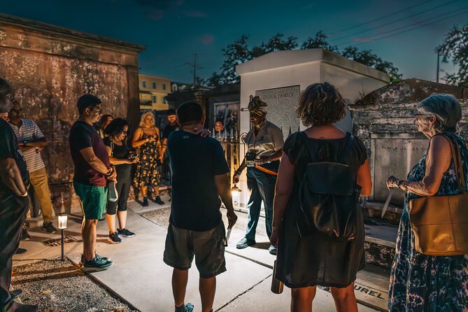After-Dark Historical Night Tour of St. Louis Cemetery No. 1 - The guides make or break the experience