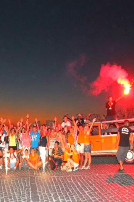 Alanya: Night Safari and Boat Trip with Riverside Dinner - Fireworks from the mountain viewpoint