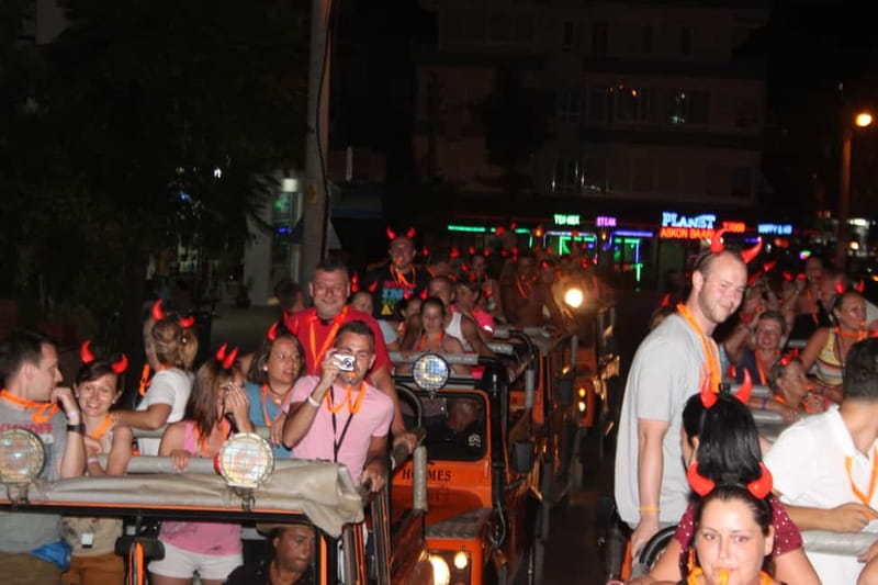 Alanya: Sunset Night Safari with Boat Trip with Dinner - Cikcilli Panorama Point gives you the best city view