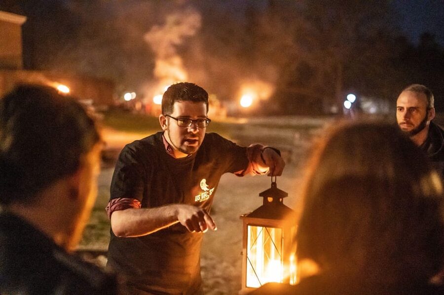 Alexandria: Ultimate Dead of Night Walking Ghost Tour - The Alexandrian hotel and its haunted past