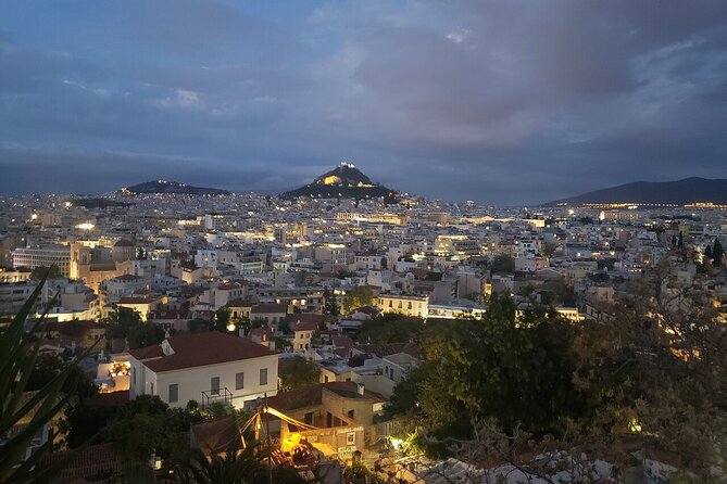 Athens at Night Small-Group Walking Tour with Dinner - Dinner in Thisio and the Greek-style symposium