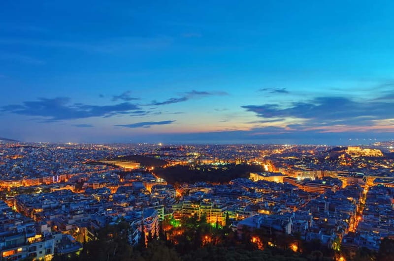 Athens by Night: Social Walking Tour to Meet, Connect, & Explore - Meeting at the National Library steps