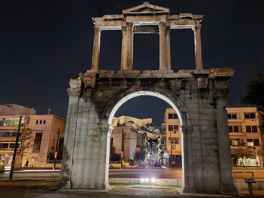 Athens: City Highlights Nighttime Walking Tour in Spanish - Zappeion and the story of modern sport
