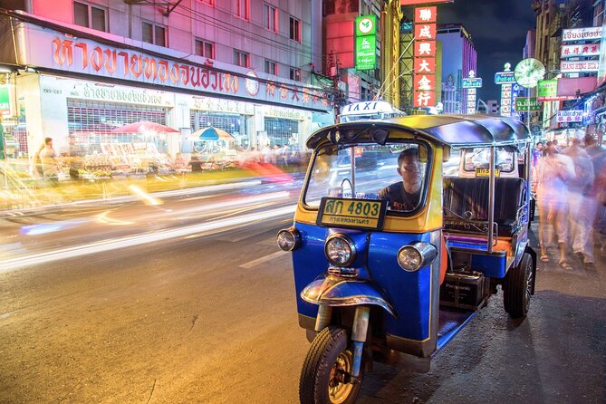 Bangkok Tuk-Tuk Tour by Night with Chinatown Street Food Meal - Timing, Comfort, and Practical Details
