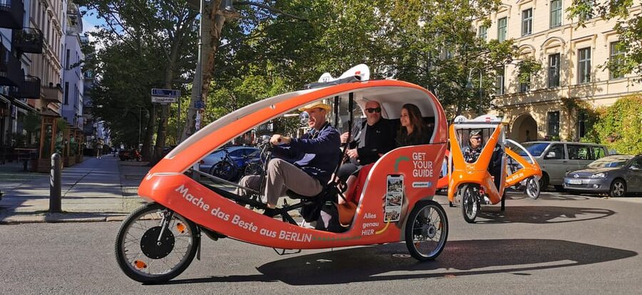 Berlin: Illuminated Berlin by Bike Taxi - Starting at Potsdamer Platz and finishing at Alexanderplatz