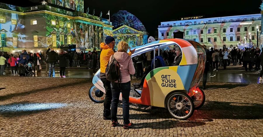 Berlin: Illuminated Berlin by Bike Taxi - Is $129 good value for two?