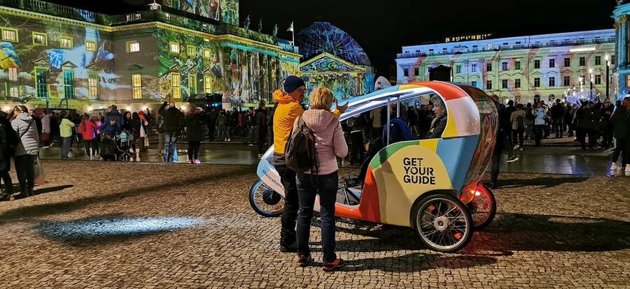 Berlin: Illuminated Berlin by Bike Taxi - Starting at Alexanderplatz and heading toward Potsdamer Platz