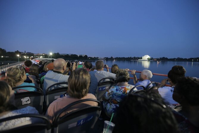 Big Bus DC: Monuments & Memorials Night Tour by Open-top Bus - Seeing Washington DC after dark from the top deck