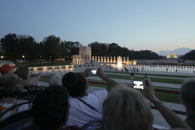 Big Bus DC: Monuments & Memorials Night Tour by Open-top Bus - Audio, buses, and the practical weak spots
