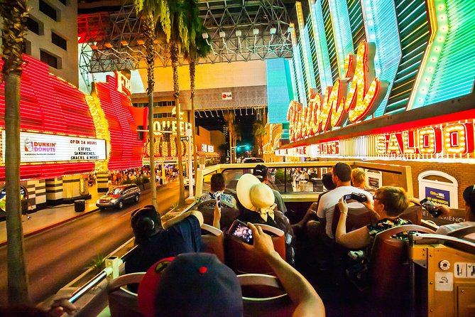 Big Bus Las Vegas: Sightseeing Night Tour by Open-Top Bus - What you see along the Las Vegas Strip