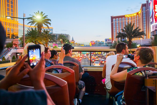 Big Bus Las Vegas: Sightseeing Night Tour by Open-Top Bus - Downtown adds a different side of Las Vegas