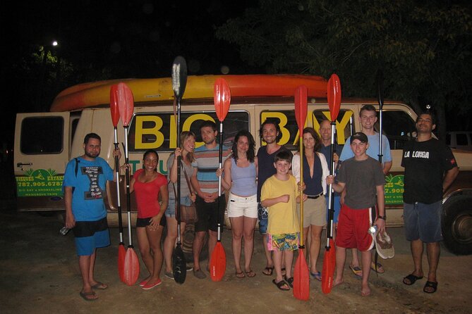 Bioluminescent Bay Kayak Trip from Vieques - What you see during roughly 1.5 hours on the water