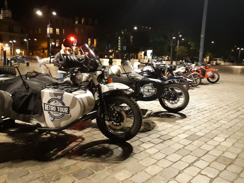 Bordeaux: Nighttime Sidecar Tour with Wine Tasting - The wine tasting at the end