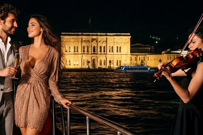 Bosphorus Night Cruise with Luxury Yacht - Çırağan Palace and Ortaköy after dark