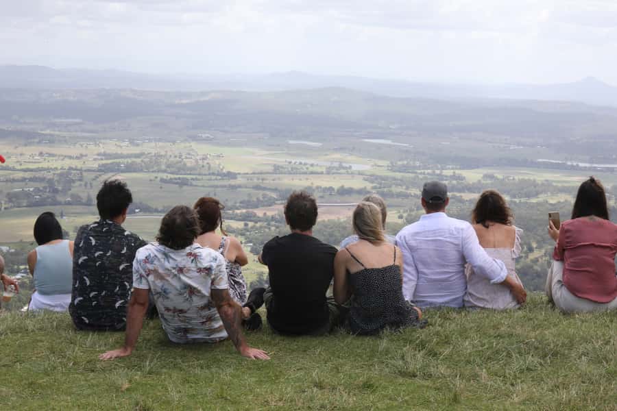 Brisbane: Daytime Glow Worm Caves Hop-on Hop-off Bus Tour - Tamborine Mountain after the caves
