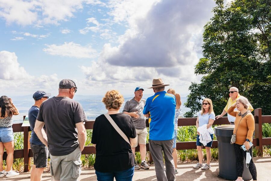 Brisbane: Rainforests, Waterfalls and Glow Worm Cave Tour - Gallery Walk: lunch, fudge, and local shops