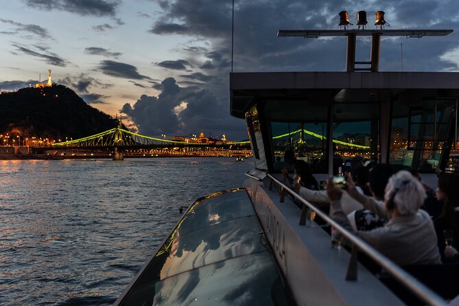 Budapest Danube River Sightseeing Night Cruise with Drink - The included drink, and what not to expect