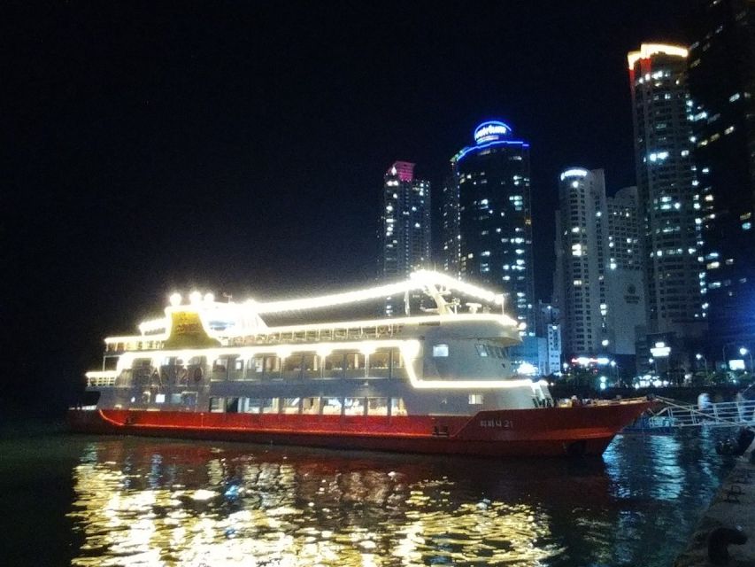 Busan: Night Viewpoints with Evening Cruise w/ Fireworks - What $109 gets you