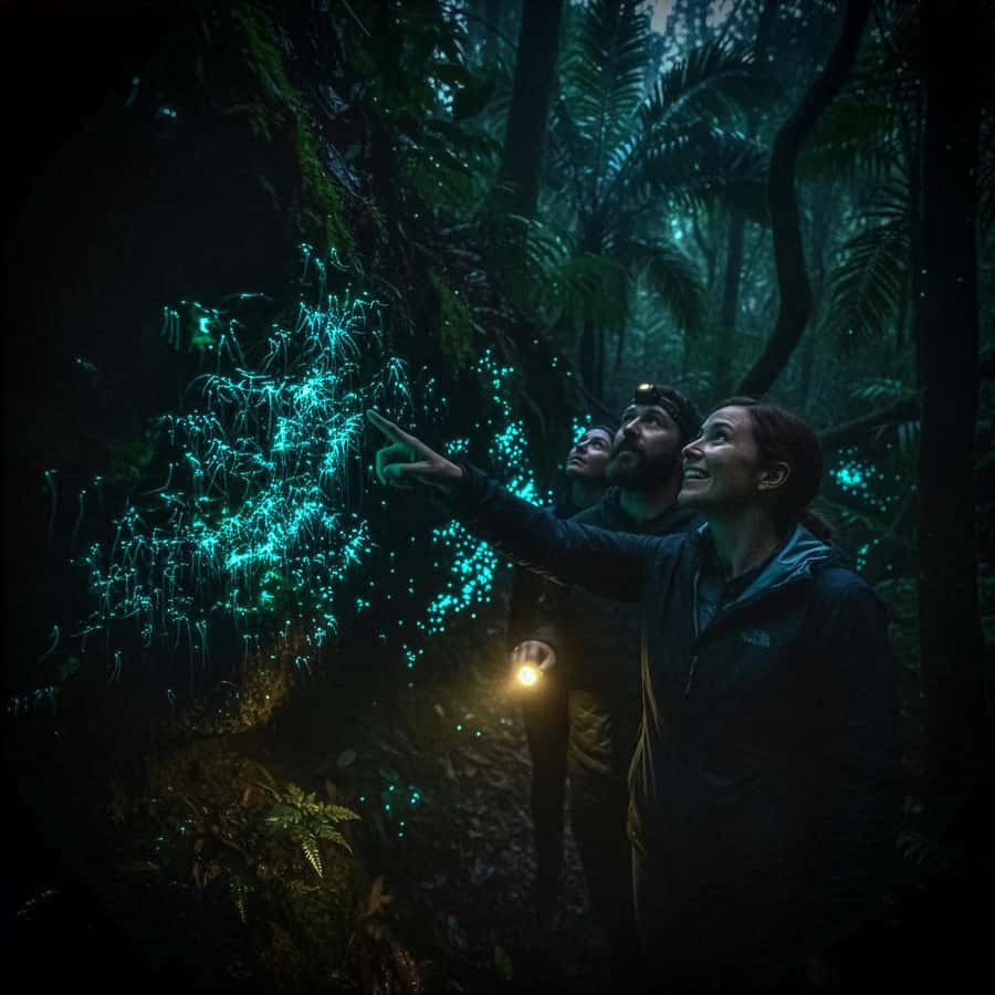 Byron Bay: Glowworms, Waterfalls & Rainforest Experience - From Byron Visitor Centre to the first lookout