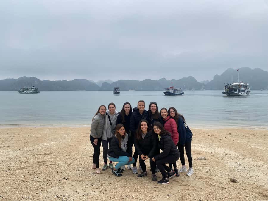 Cat Ba : Lan Ha Bay Bioluminescent Plankton Kayak Boat Tour - Monkey Island, beach monkeys, and a rough little climb