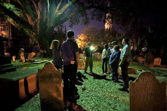Charleston Ghost & Graveyard Night-Time Guided Walking Tour - Walking through Charleston’s Historic District after dark