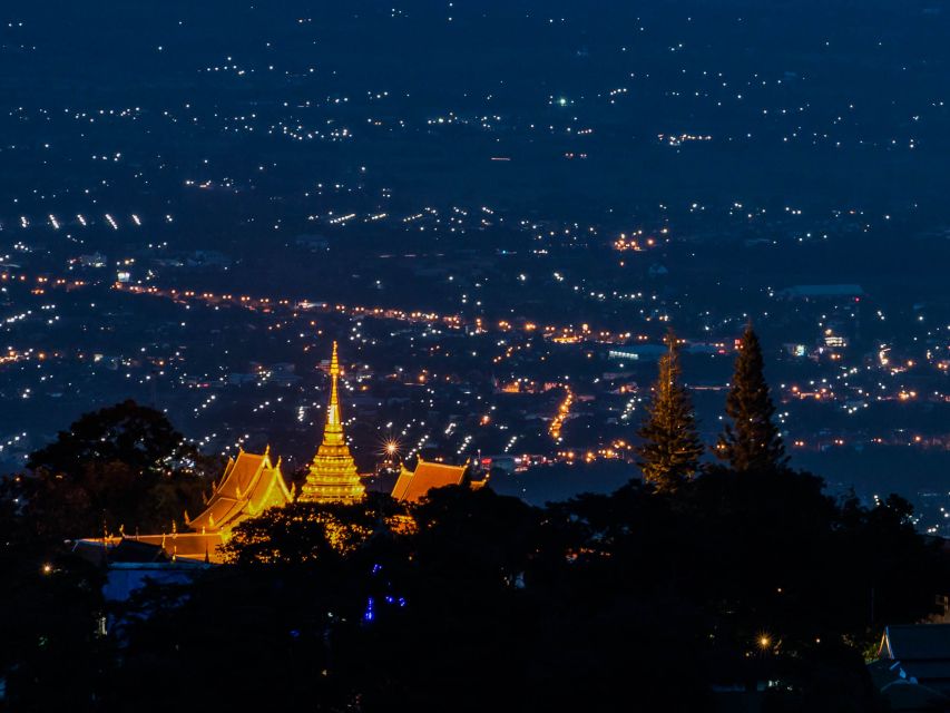 Chiang Mai: Doi Suthep and Wat Umong Enchanting Evening Tour - Monk chanting and a respectful temple visit