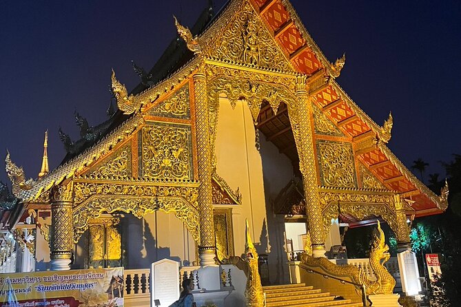 Chiang Mai Temples and Market Tuk-Tuk Evening Night Tour - Wat Phra Singh and the first look at old Chiang Mai