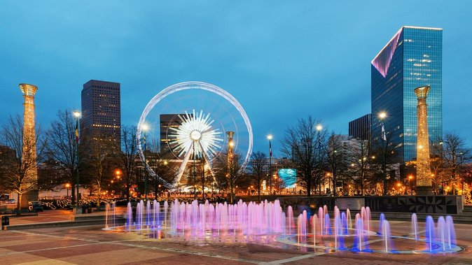 City Lights Atlanta Night-Time Tour with Photos & Dinner Stop - Key points to know before booking