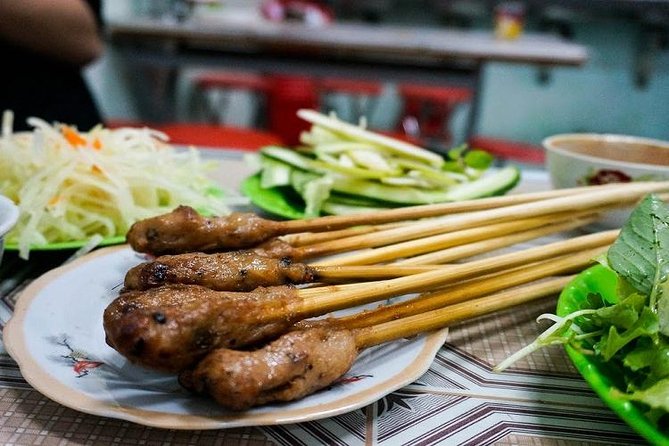 DaNang Night Foodie Tour-Sighseeing with Aodai Lady Rider Private - Local cakes before the main meal