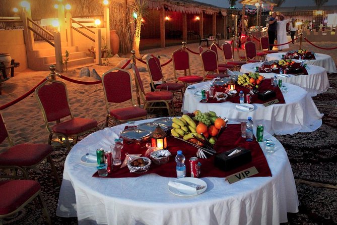 Desert Safari Evening Tours:- Special Rides, BBQ Buffet ,Live Entertainment - Sunset photos and sandboarding before dinner
