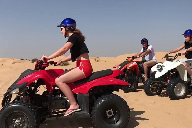 Desert Thrills: Evening Safari with Quad Bike & Camp Activities - Al Awir camp: short camel ride and cultural activities