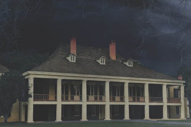 Destrehan Plantation Haunted Night Tour - Exploring the grounds with ghost-hunting tools