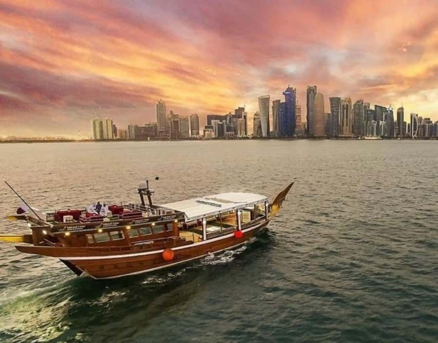 Doha: Arabic Dhow Cruise with Dinner, Tea & Coffee - Guides Who Make the Short Trip More Useful