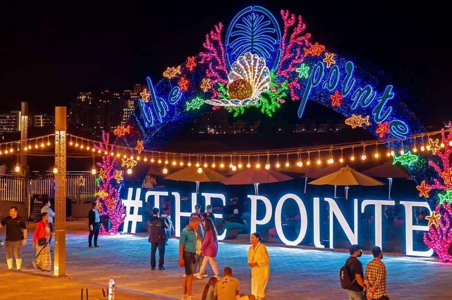 Dubai: Nighttime Guided City Tour by Van & Blue Water Island - Key points at a glance