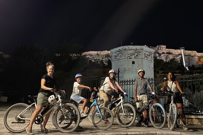 Electric Bike Tour of Athens by Night - Riding through Plaka as the city cools