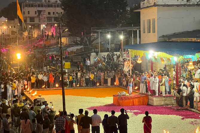 Evening Walking tour with Fire Ceremony - The Pushkar Route - Old Rangji Temple near Varaha Ghat
