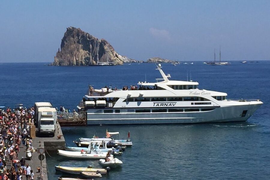 From Milazzo: Panarea and Stromboli Boat Trip by Night - Timing changes by season
