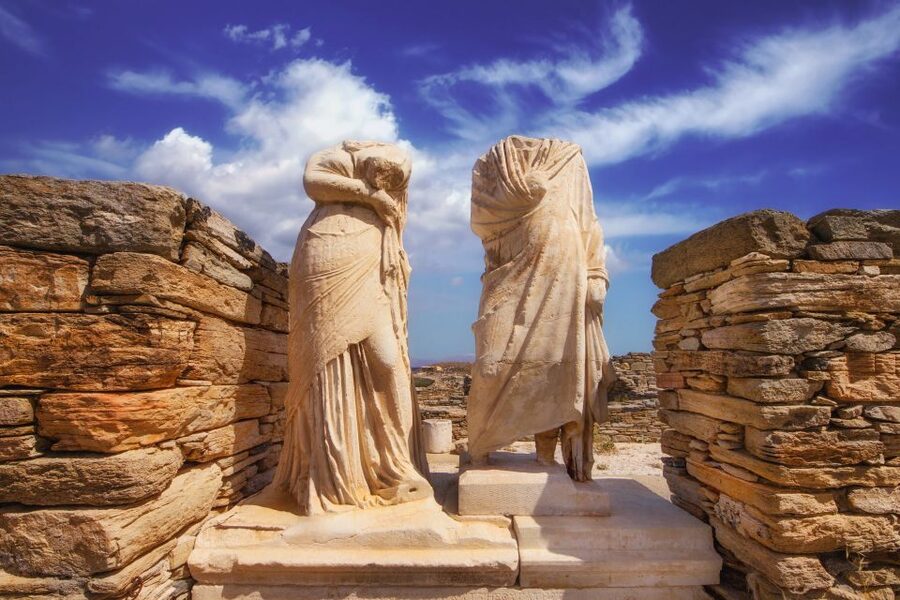 From Mykonos: Delos Archaeological Site Guided Evening Tour - Your one hour of free time