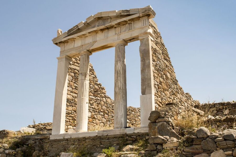 From Mykonos: Delos Archaeological Site Guided Evening Tour - The 30-minute boat ride from Mykonos