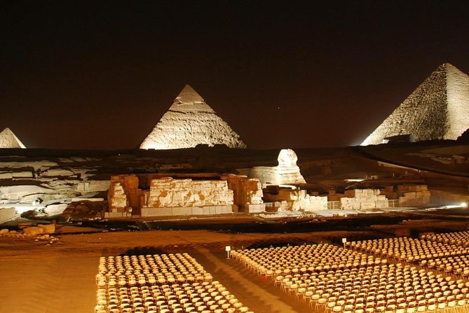 Giza Pyramids Sound & Light Show At Night - The Pyramids After Dark