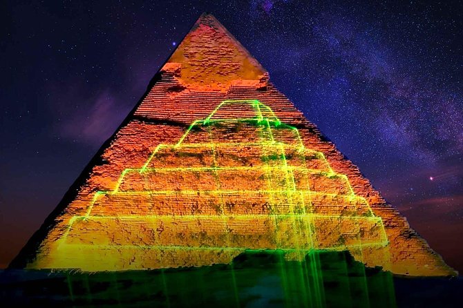 Giza Pyramids Sound & Light Show At Night - What the Sound and Light Program Actually Feels Like