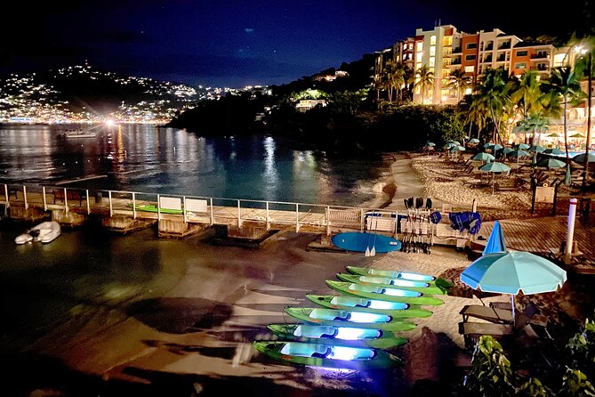 Glow Boats LED Night Kayak, Marriott Frenchman's Cove Dock, USVI - What the 75-minute night paddle is really like
