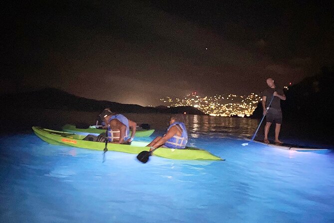 Glow Boats LED Night Kayak, Marriott Frenchman's Cove Dock, USVI - Weather, timing, and cancellation details