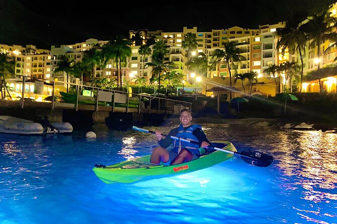 Glow Boats LED Night Kayak, Marriott Frenchman's Cove Dock, USVI - Guides who add more than paddle instructions