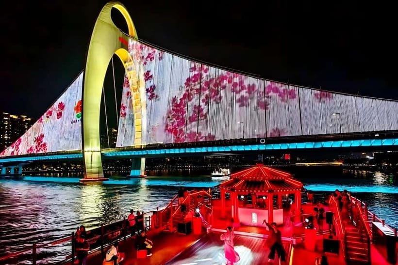 Guangzhou: Pearl River 1-hour Night Cruise (Optional Piers) - Ticket handling is the part to take seriously