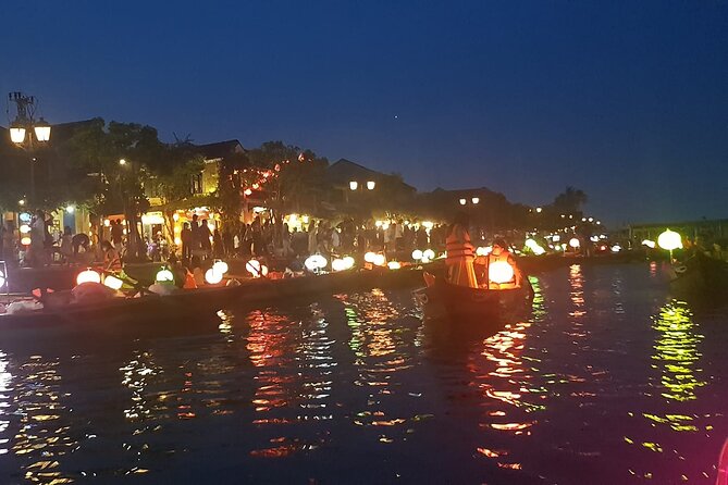 Guided Tour to Marble Mountains & Hoi An Walking Tour , Night Market, Boat Ride - What the $96 price includes, and what it does not