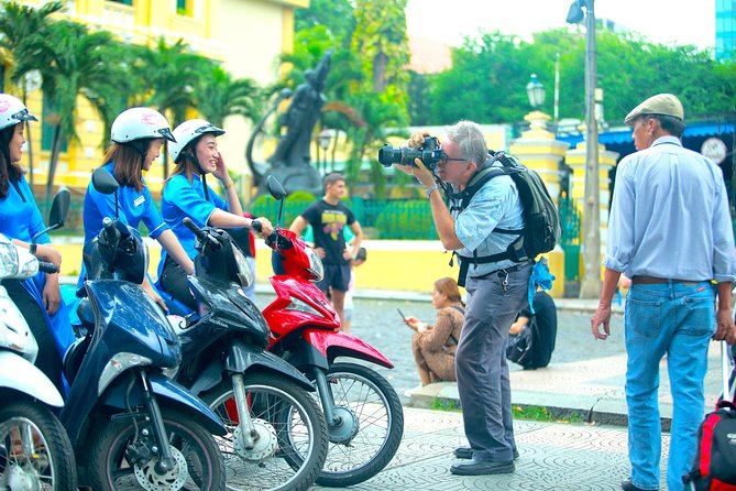 Ho Chi Minh Night Tour by Motorbikes with Female Rider | KissTour - Ho Thi Ky Flower Market and its food stalls