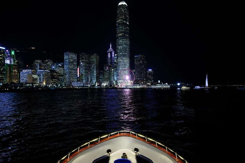 Hong Kong: Victoria Harbour Evening Cruise with Drinks - The 7:40 PM Symphony of Lights sailing